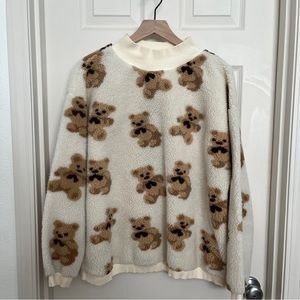 Teddy Bear Crew Sweatshirt